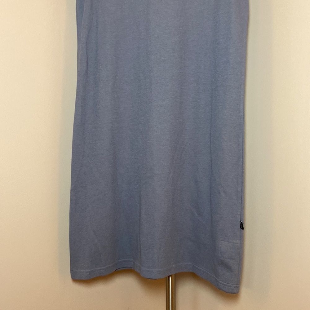 Horny Toad Women's Gray Super Soft Stretchy Short Sleeve Crewneck T-Shirt Dress - Picture 4 of 13